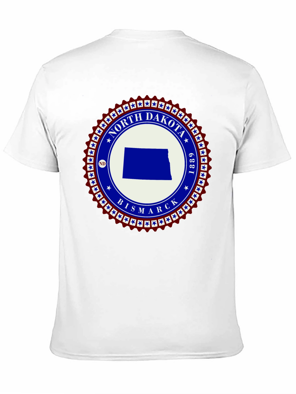 North Dakota State Pride Graphic T-Shirt