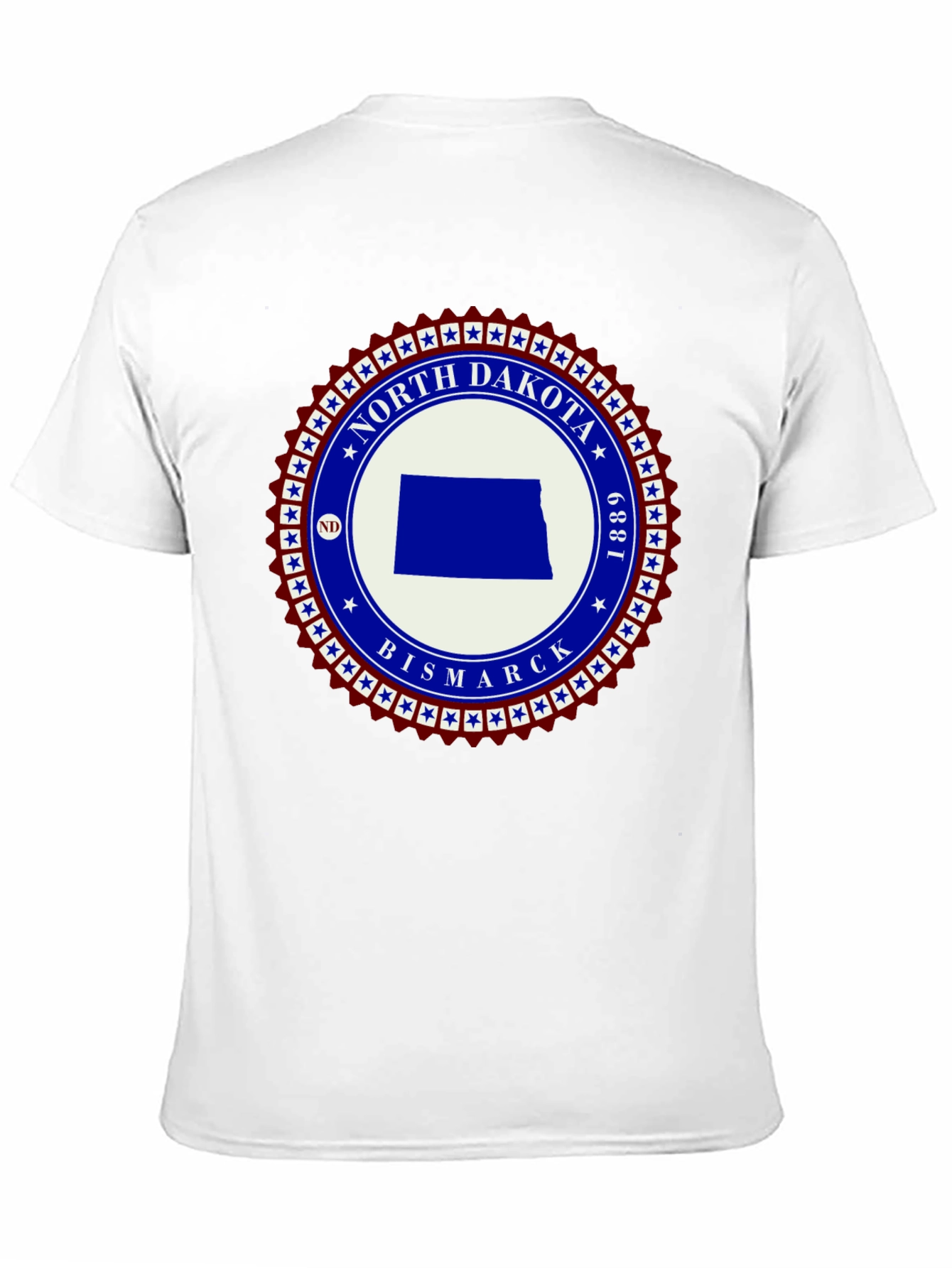 North Dakota State Pride Graphic T-Shirt