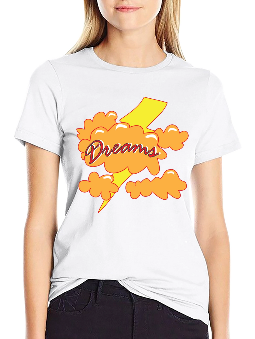 Dreams Lightning Bolt Graphic T-Shirt