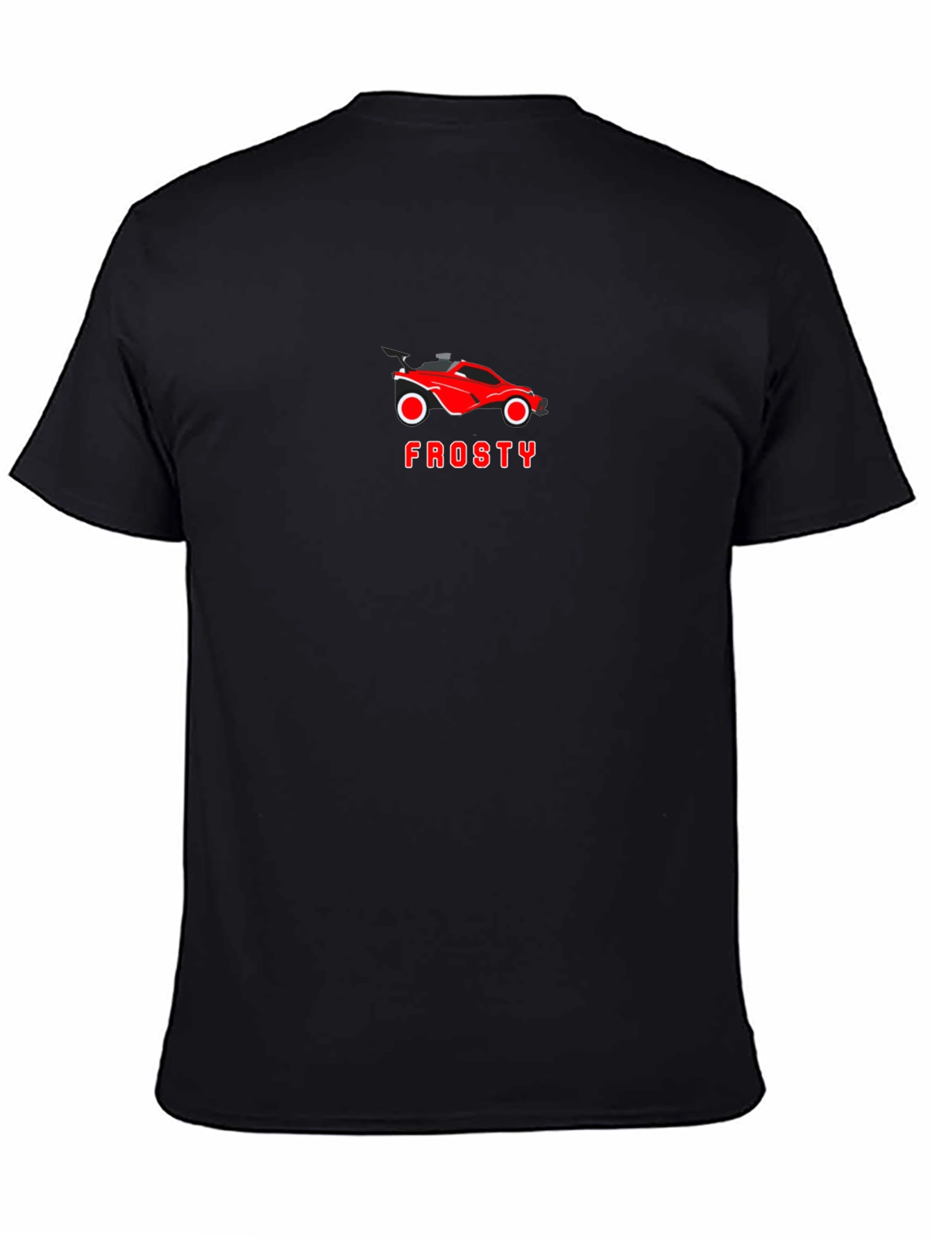 Frosty Rocket League Car Graphic Tee - Black
