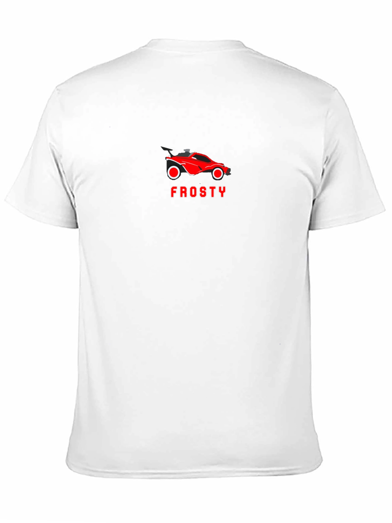 Frosty Rocket League Car Graphic Tee - Black