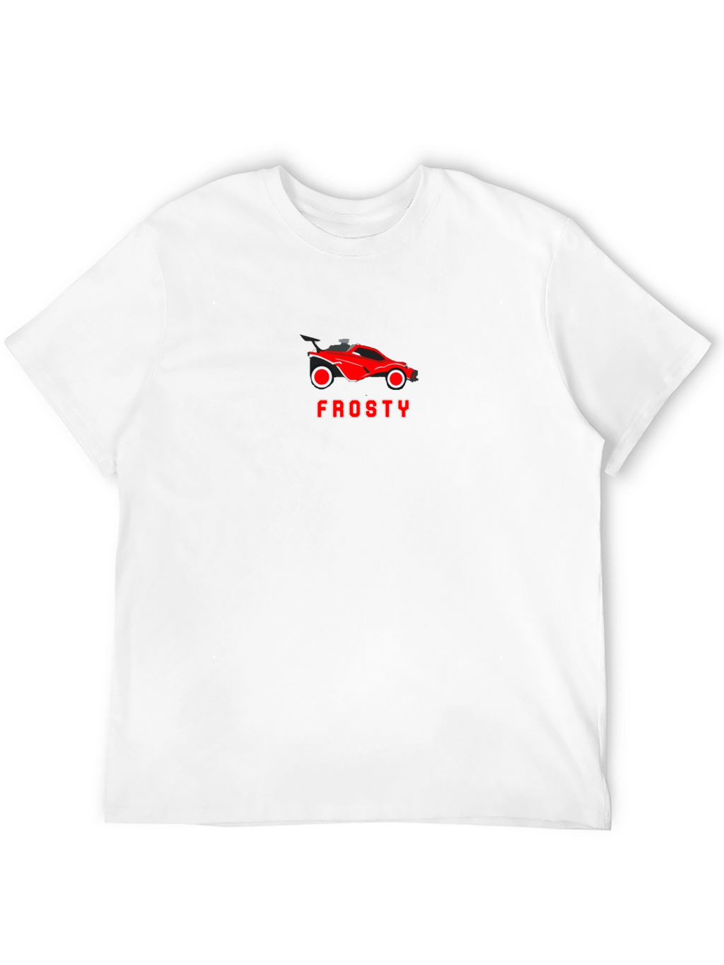 Frosty Rocket League Car Graphic Tee - Black