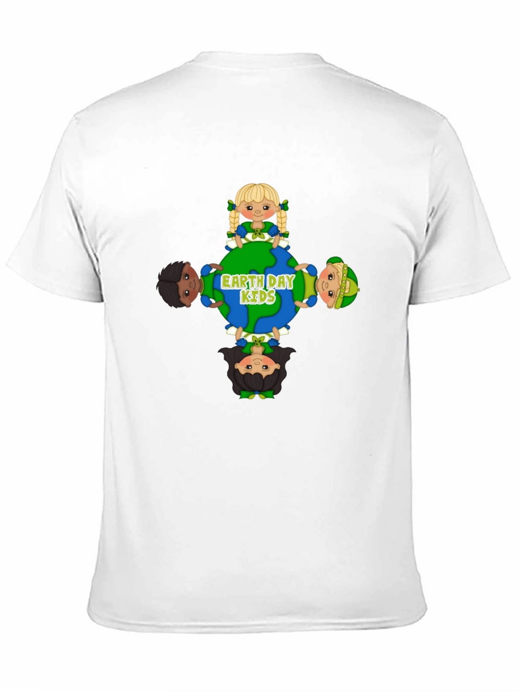 Earth Day Kids Graphic Tee - Black Unisex T-Shirt