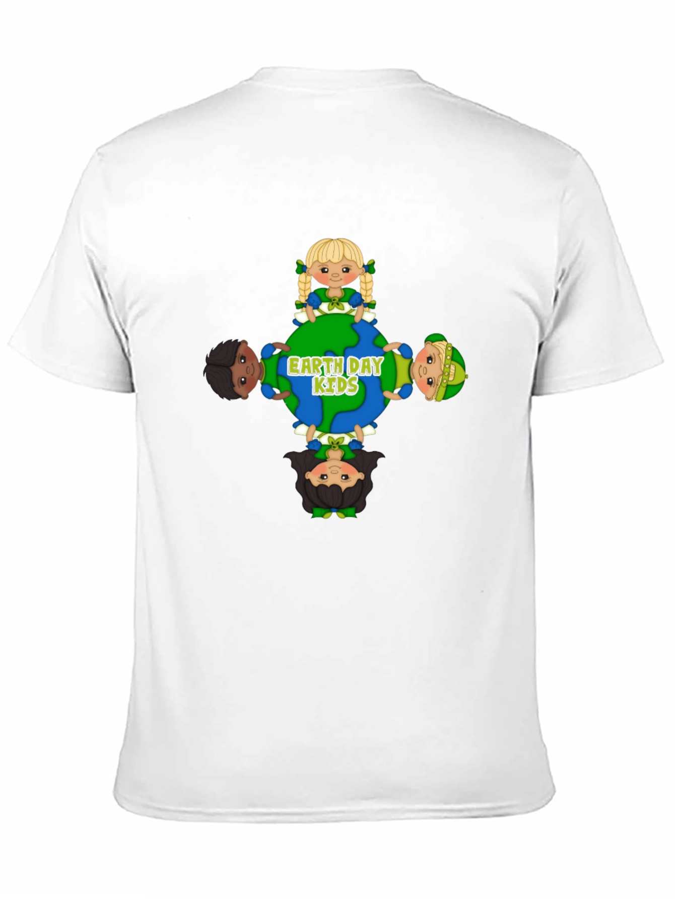 Earth Day Kids Graphic Tee - Black Unisex T-Shirt