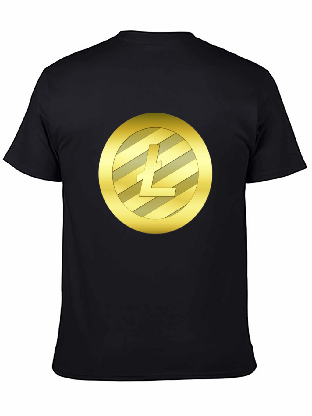 Litecoin Crypto Black T-Shirt