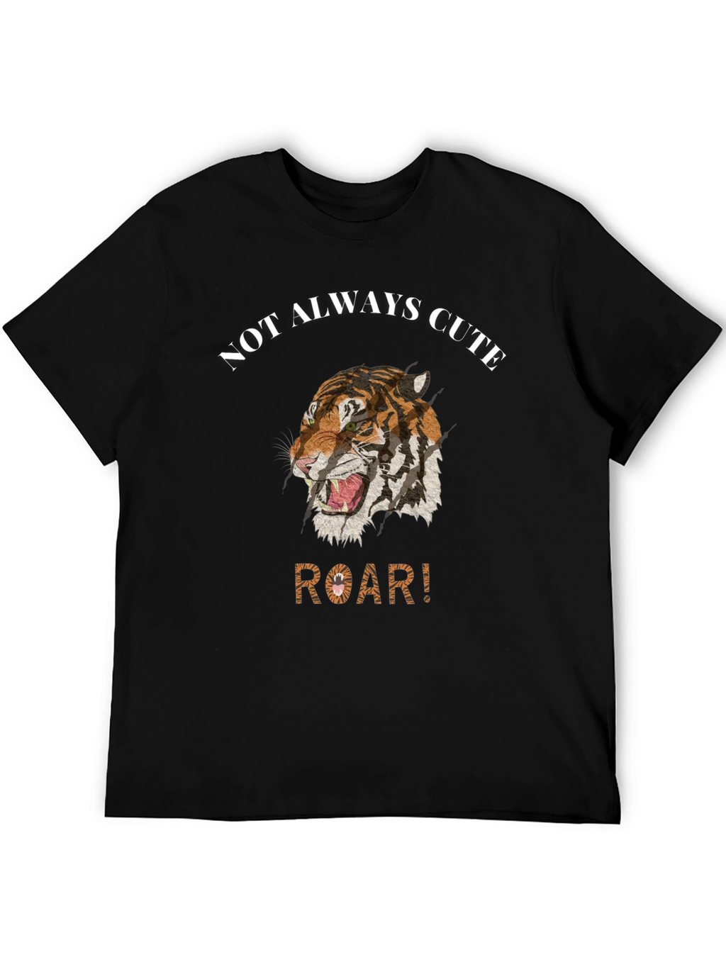 Not Always Cute Tiger Graphic Tee