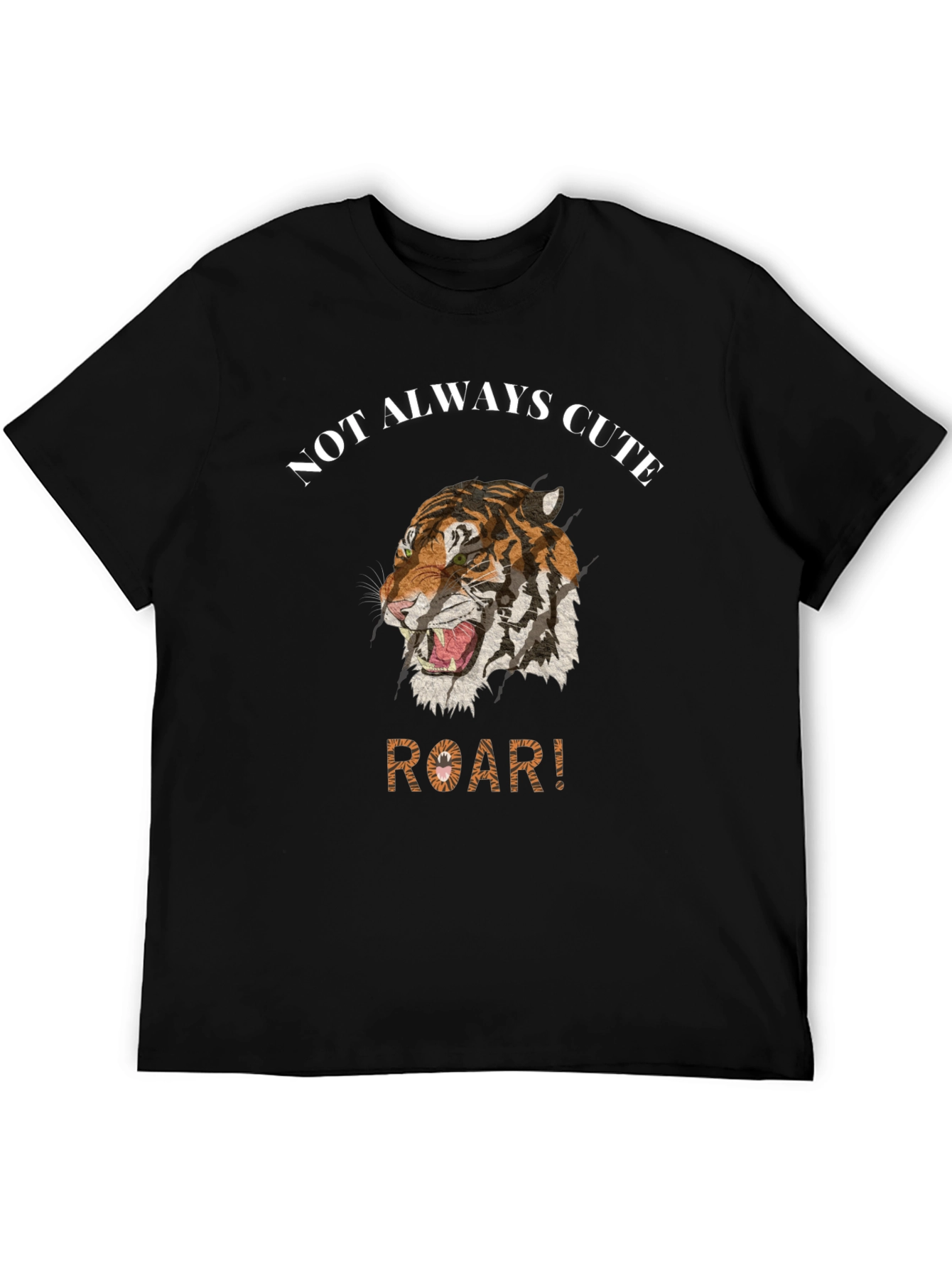 Not Always Cute Tiger Graphic Tee