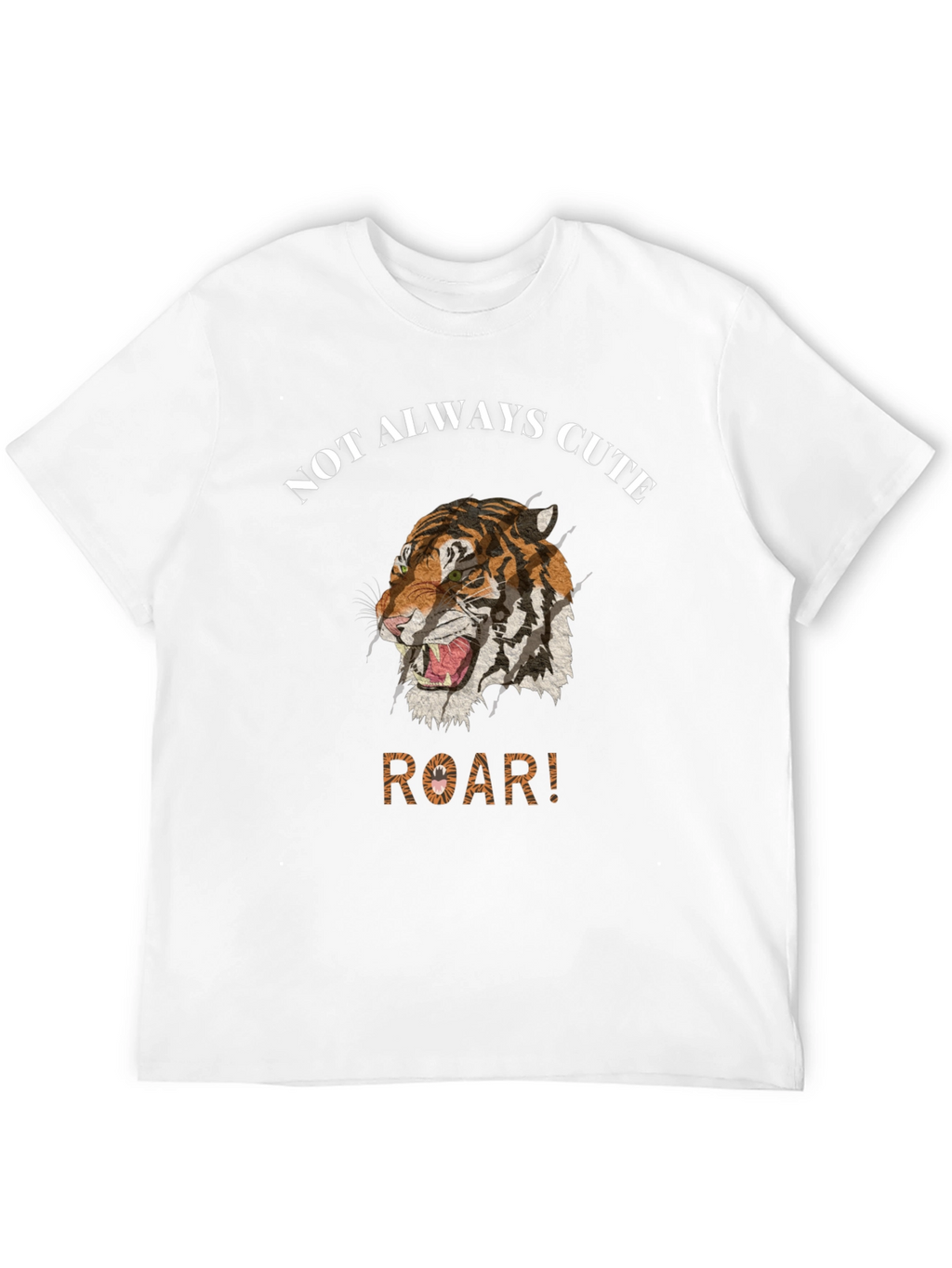 Not Always Cute Tiger Graphic Tee