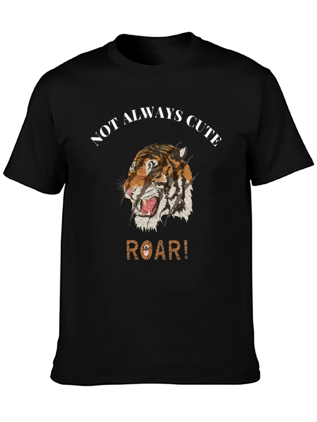 Not Always Cute Tiger Graphic Tee