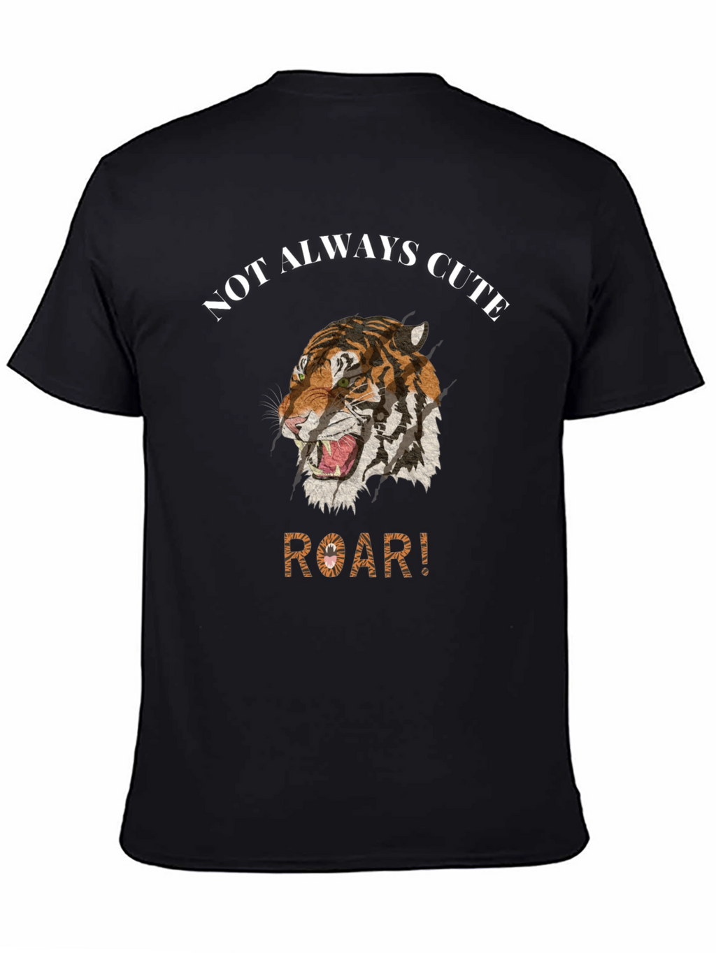 Not Always Cute Tiger Graphic Tee