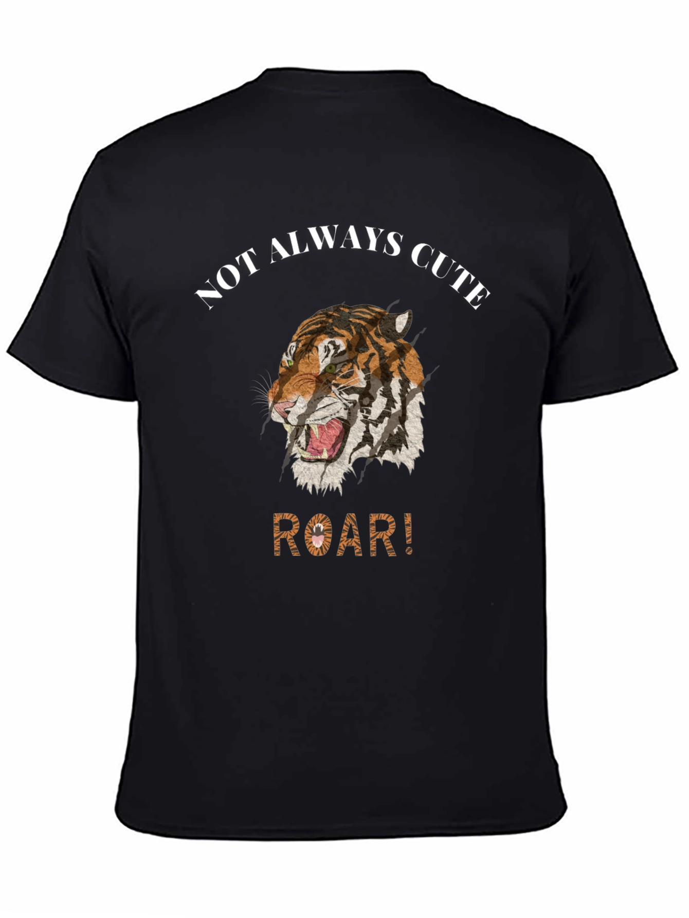 Not Always Cute Tiger Graphic Tee