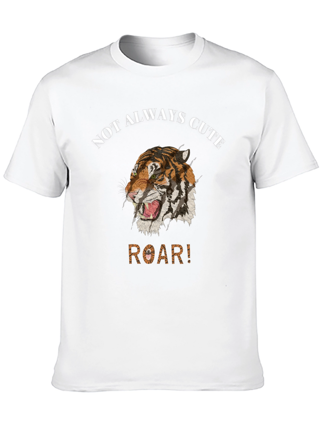 Not Always Cute Tiger Graphic Tee