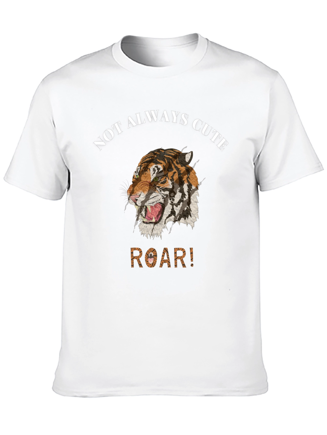 Not Always Cute Tiger Graphic Tee
