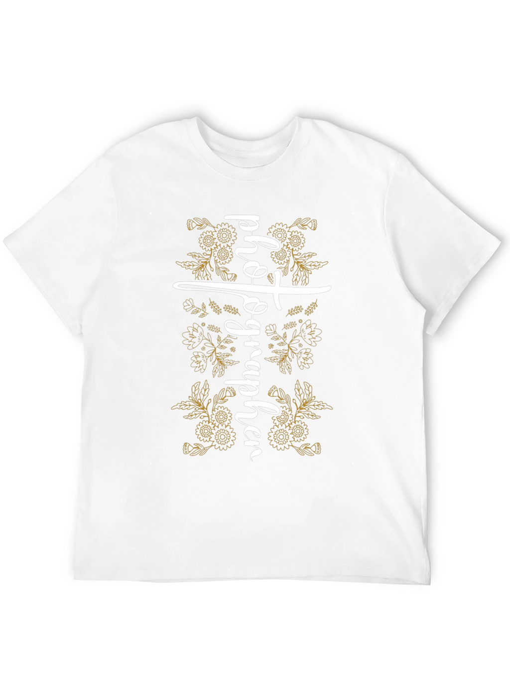 Photographer Floral Tee - Stylish Job Pride