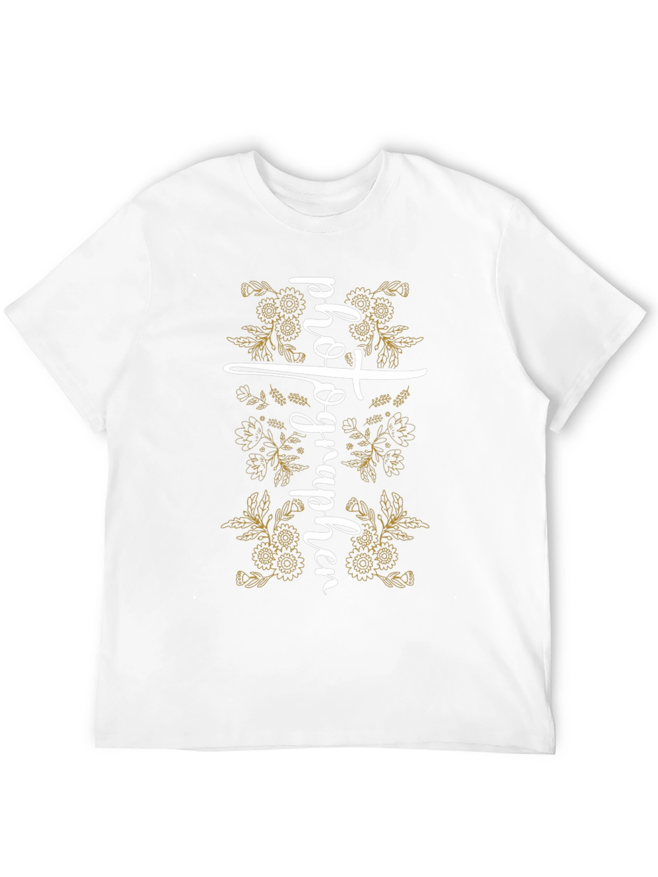 Photographer Floral Tee - Stylish Job Pride
