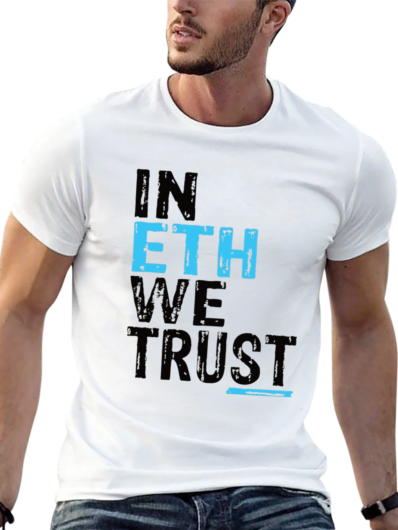 In ETH We Trust Black T-Shirt