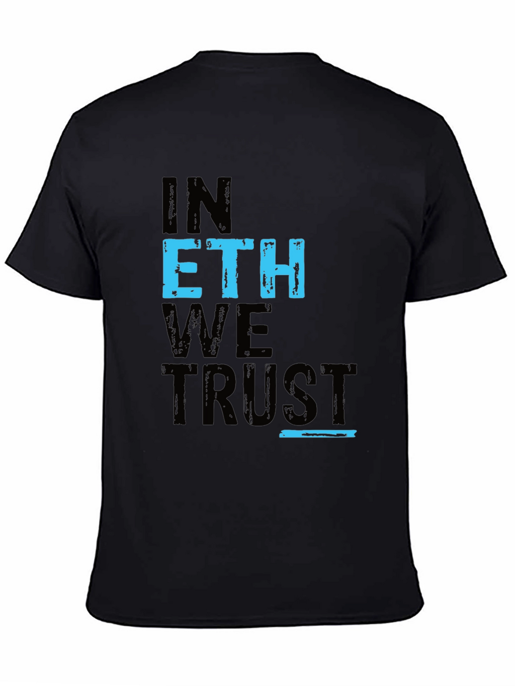 In ETH We Trust Black T-Shirt