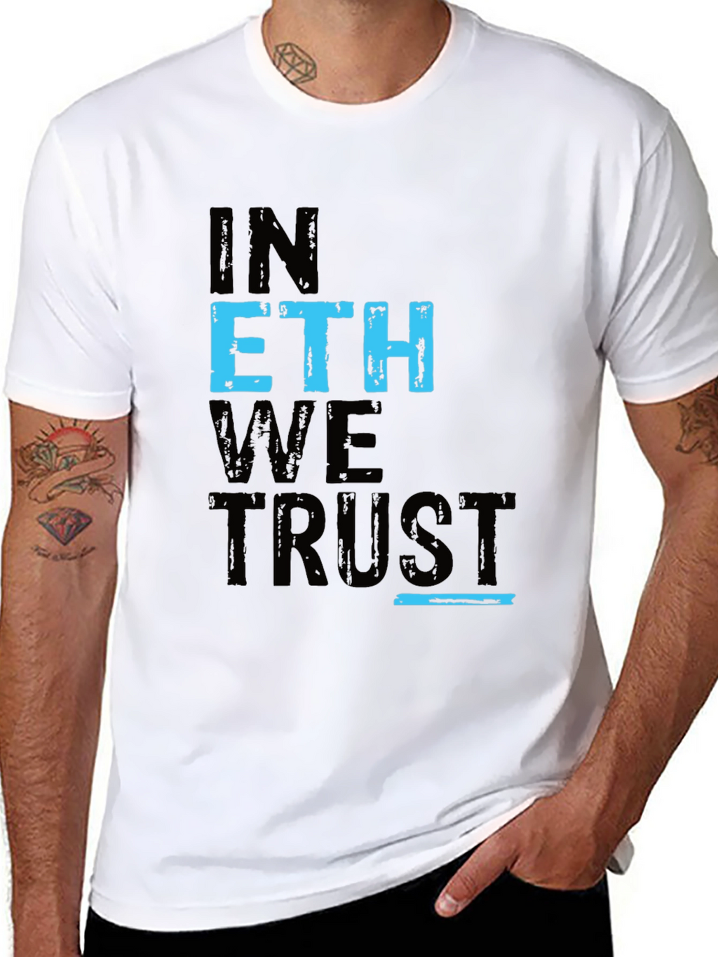 In ETH We Trust Black T-Shirt