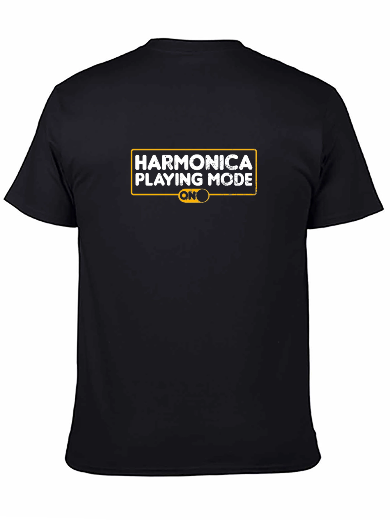 Harmonica Playing Mode ON T-Shirt