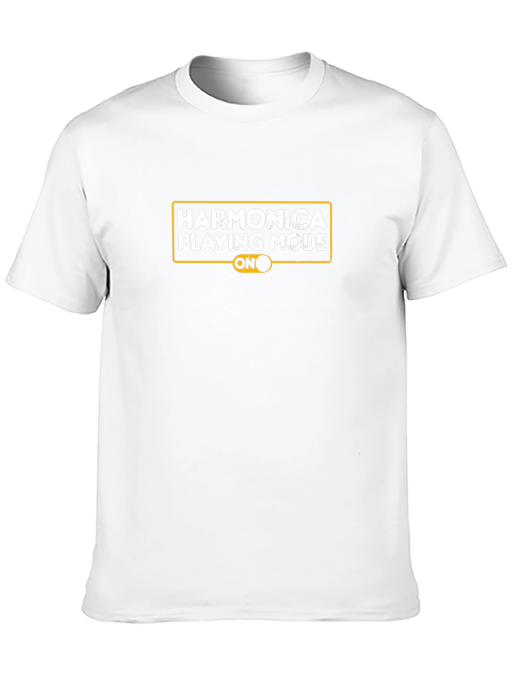 Harmonica Playing Mode ON T-Shirt