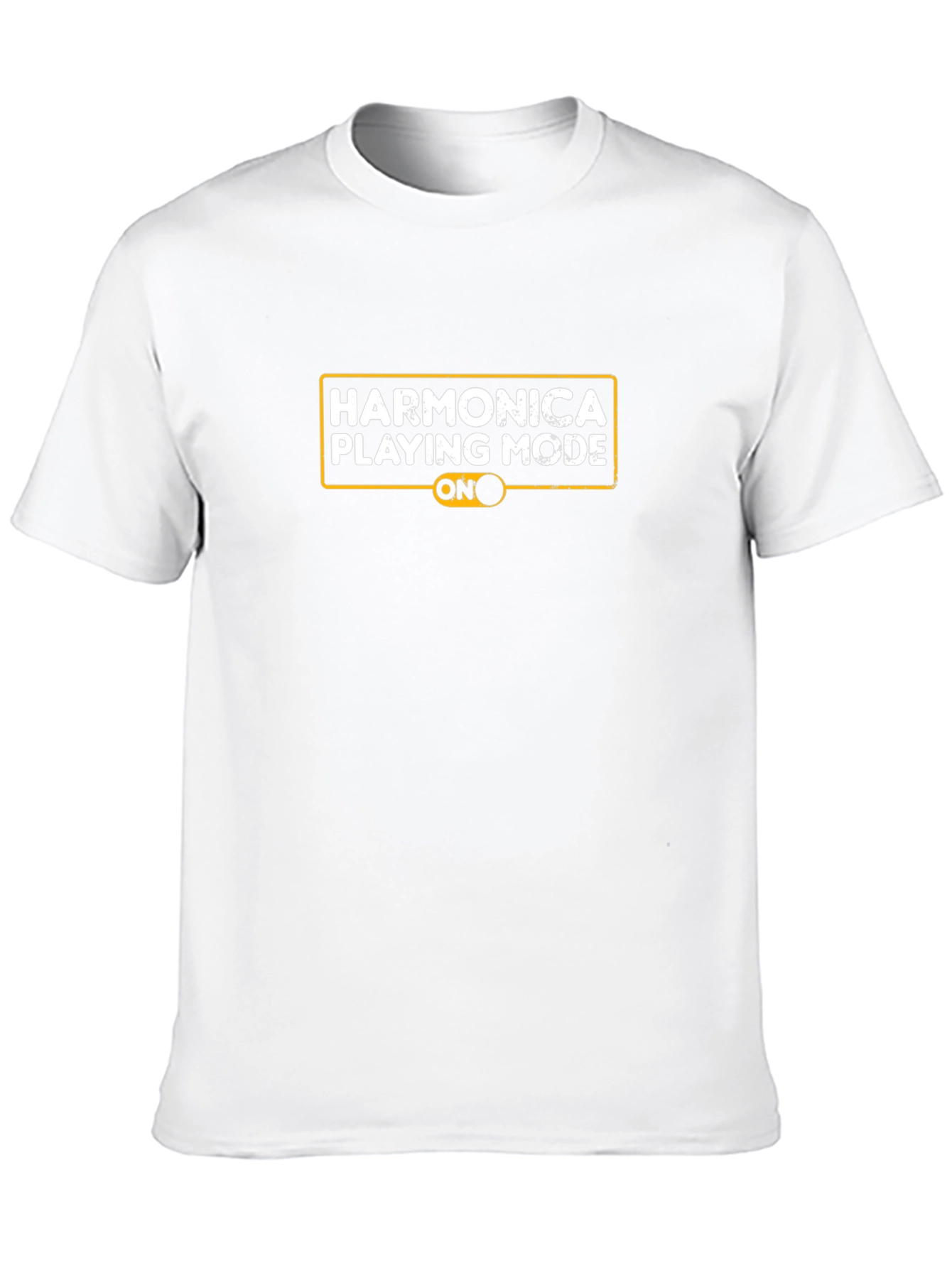 Harmonica Playing Mode ON T-Shirt