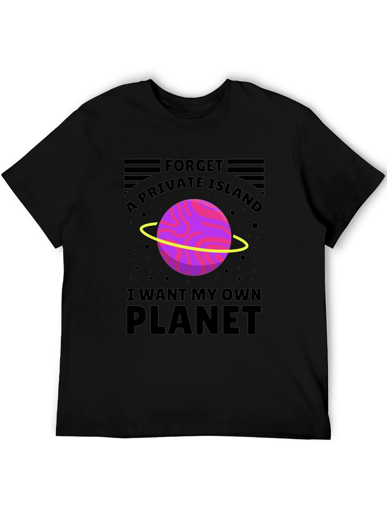 Own Planet T-Shirt: Private Island Alternative Graphic Tee