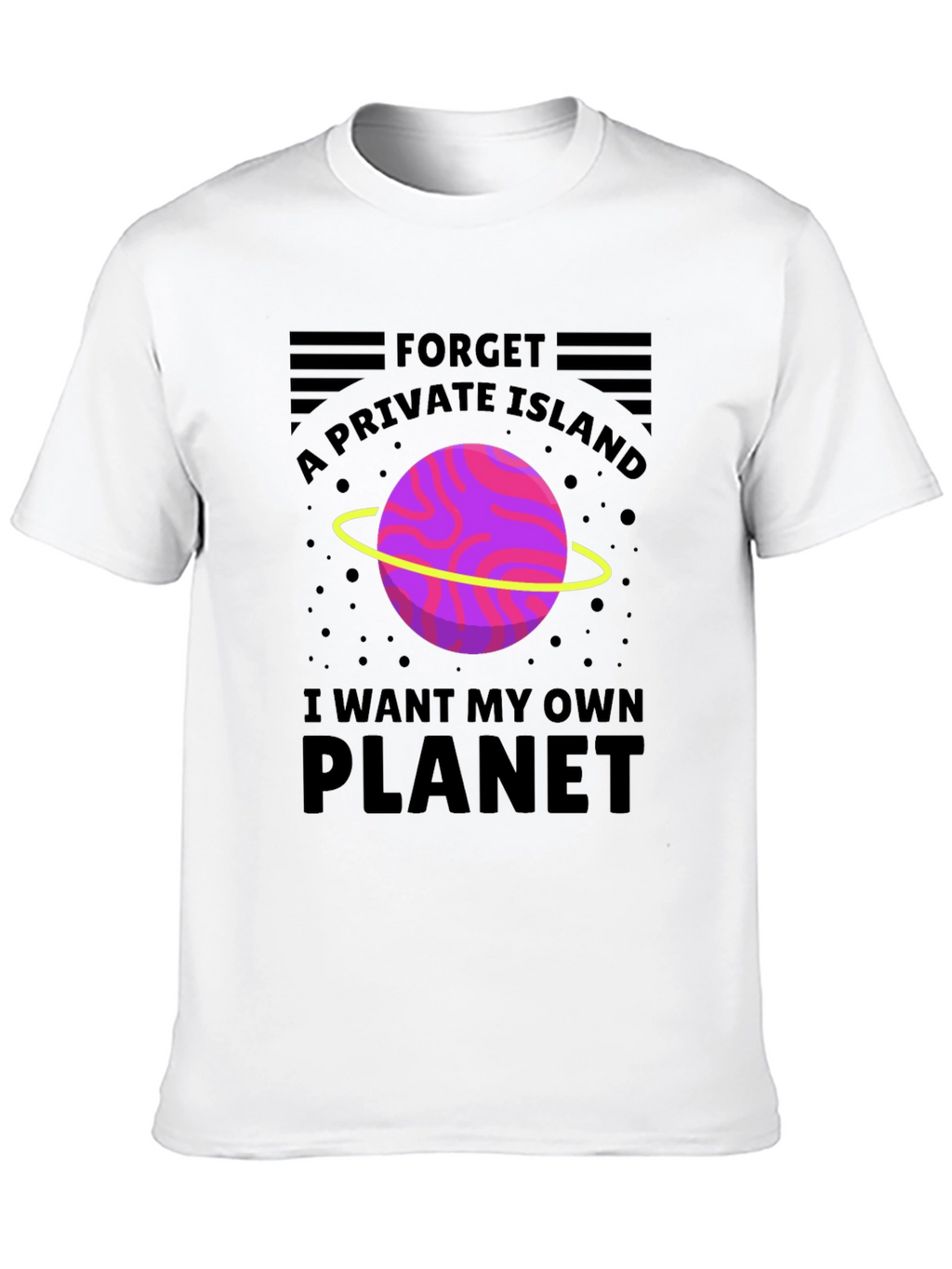 Own Planet T-Shirt: Private Island Alternative Graphic Tee