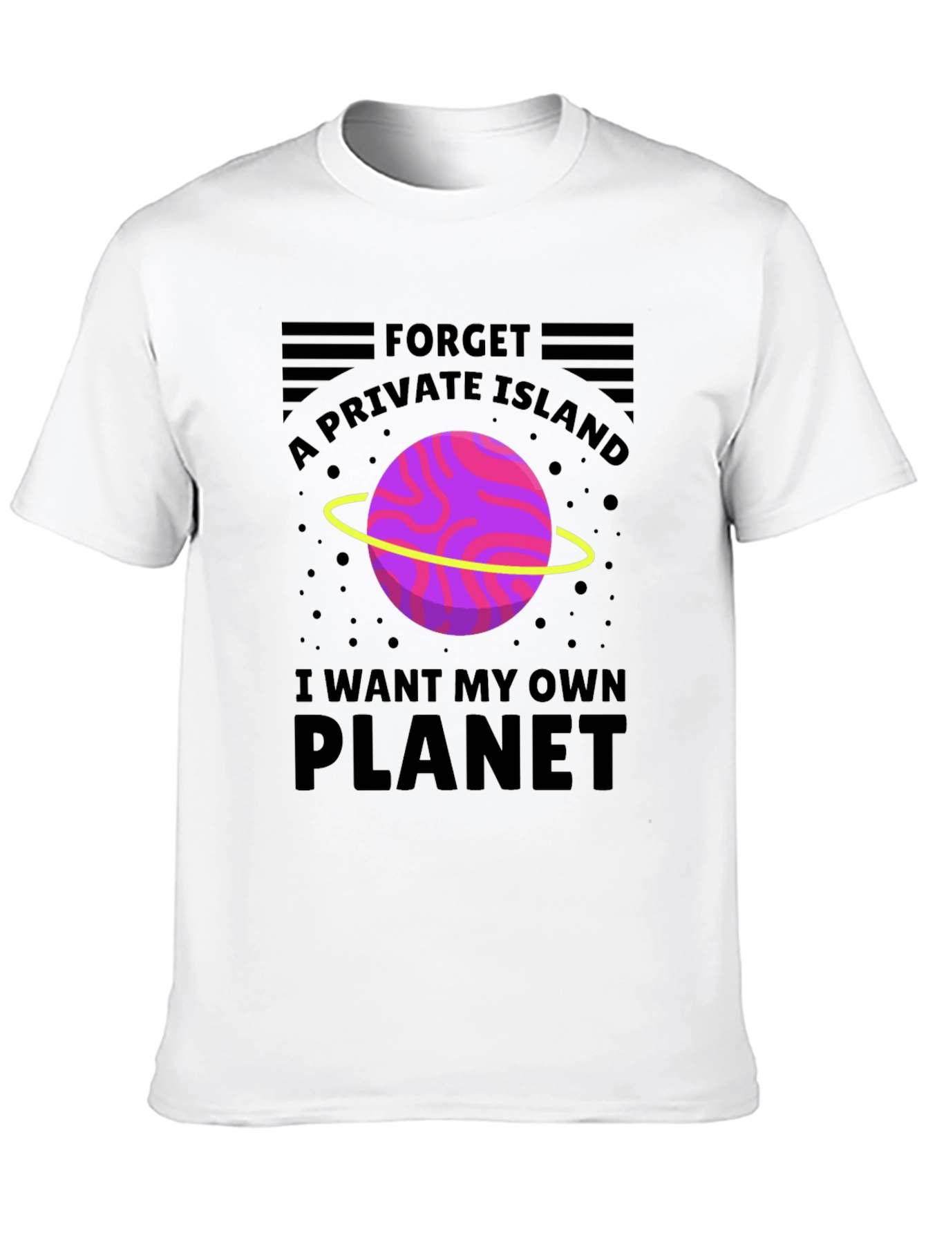 Own Planet T-Shirt: Private Island Alternative Graphic Tee