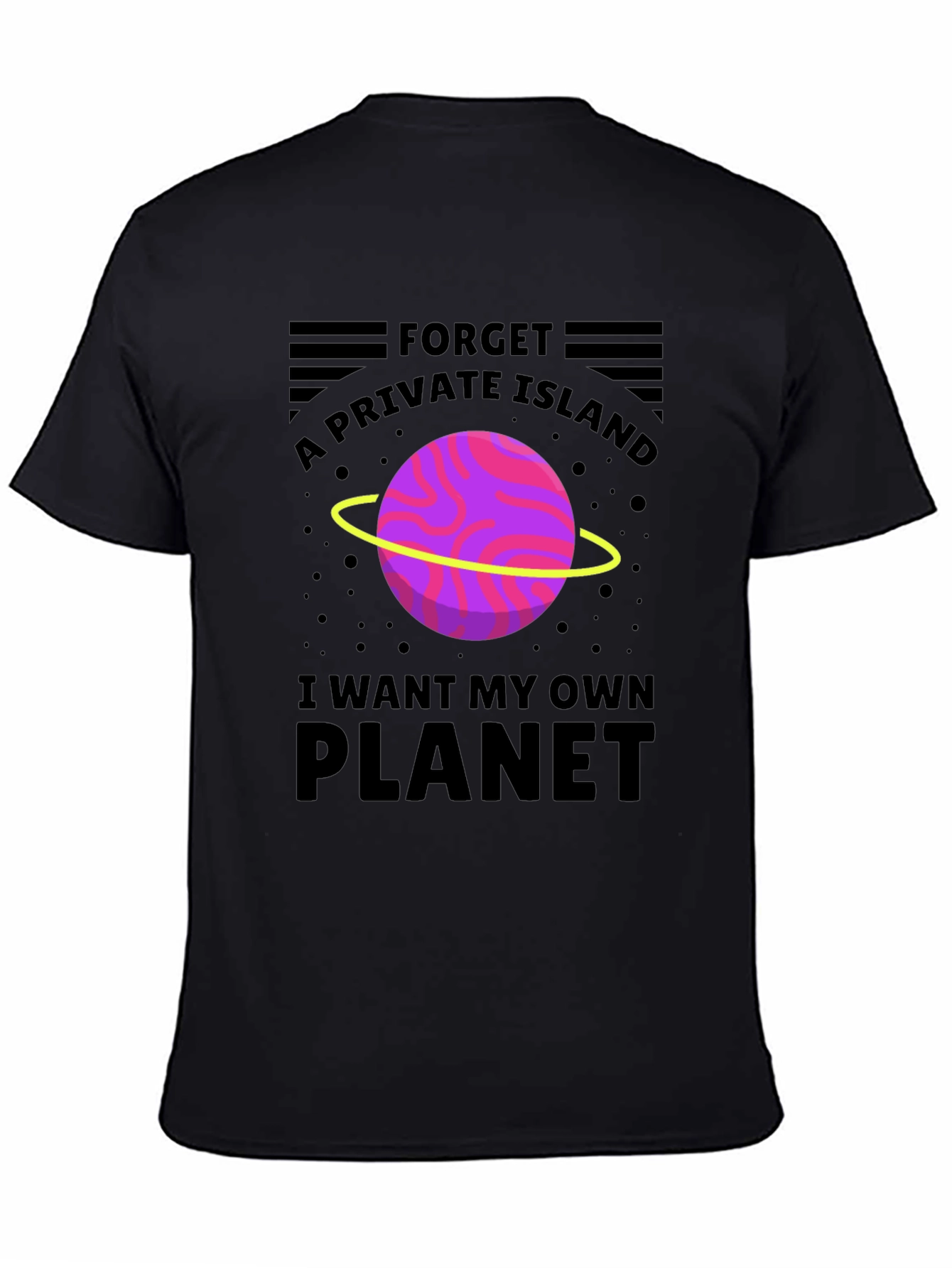 Own Planet T-Shirt: Private Island Alternative Graphic Tee
