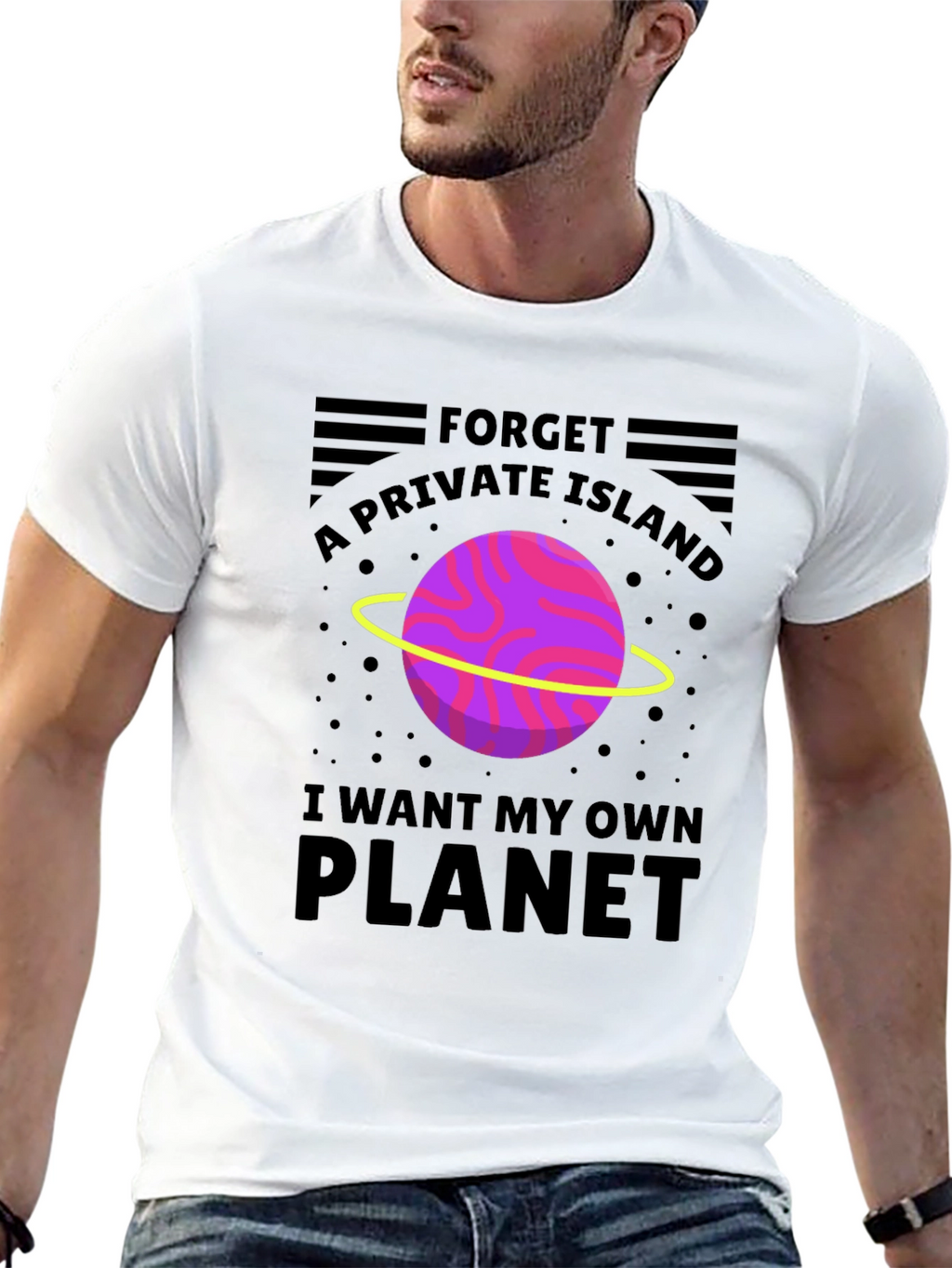 Own Planet T-Shirt: Private Island Alternative Graphic Tee