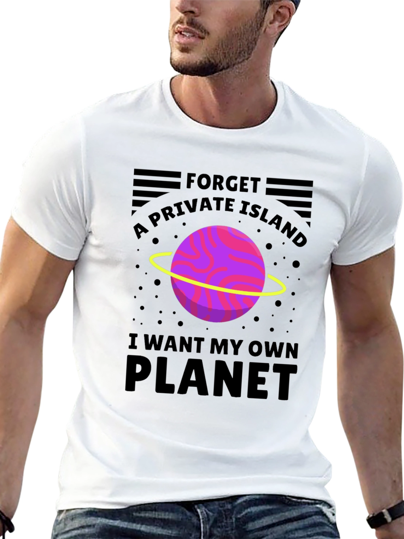 Own Planet T-Shirt: Private Island Alternative Graphic Tee