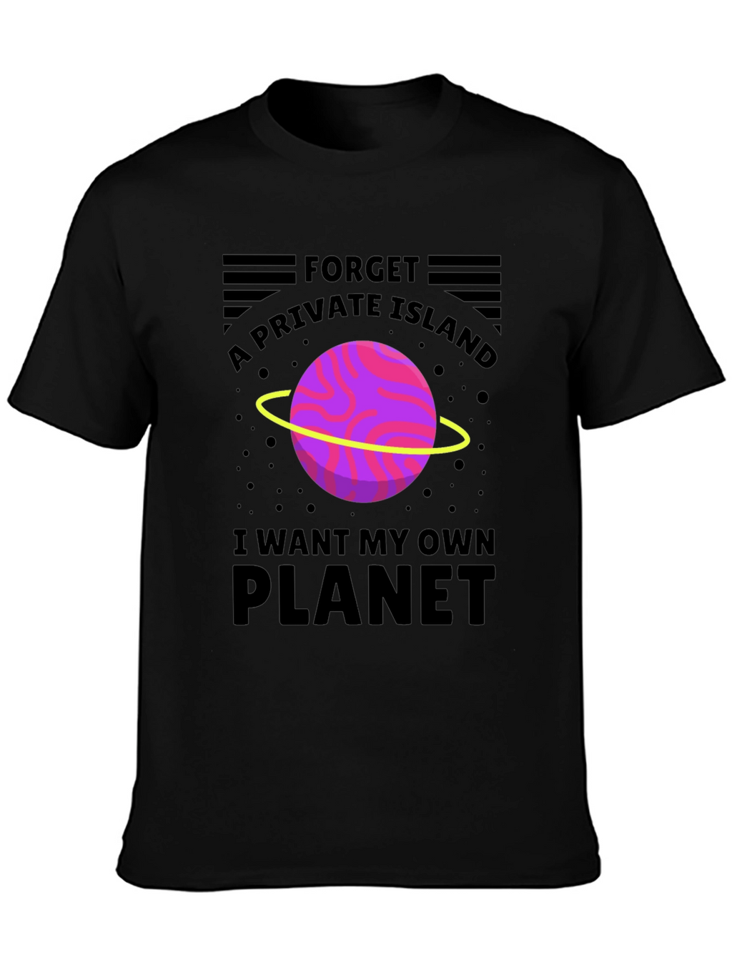 Own Planet T-Shirt: Private Island Alternative Graphic Tee