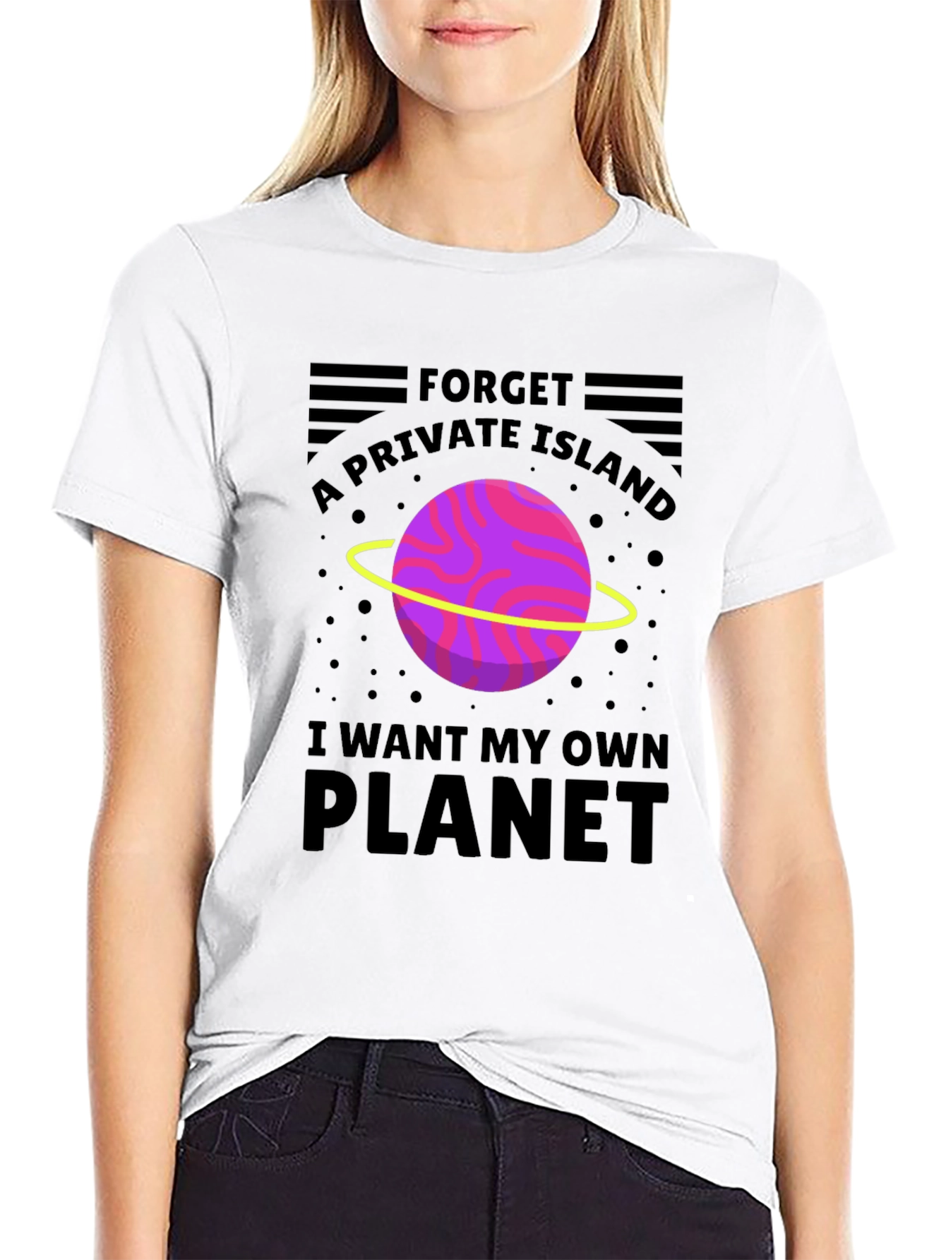Own Planet T-Shirt: Private Island Alternative Graphic Tee