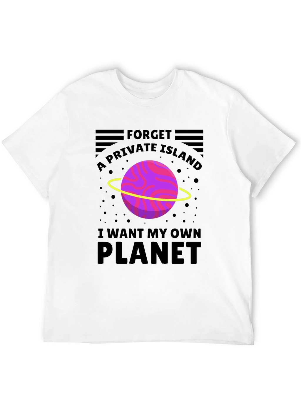 Own Planet T-Shirt: Private Island Alternative Graphic Tee
