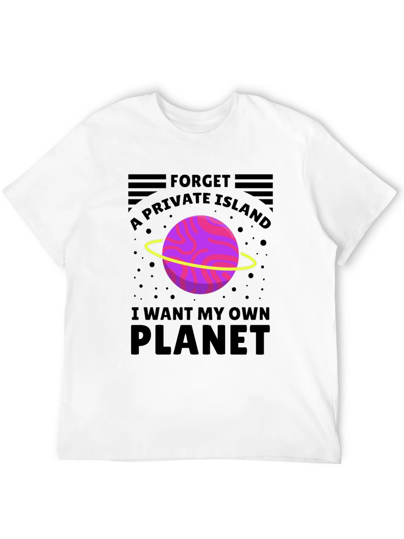 Own Planet T-Shirt: Private Island Alternative Graphic Tee