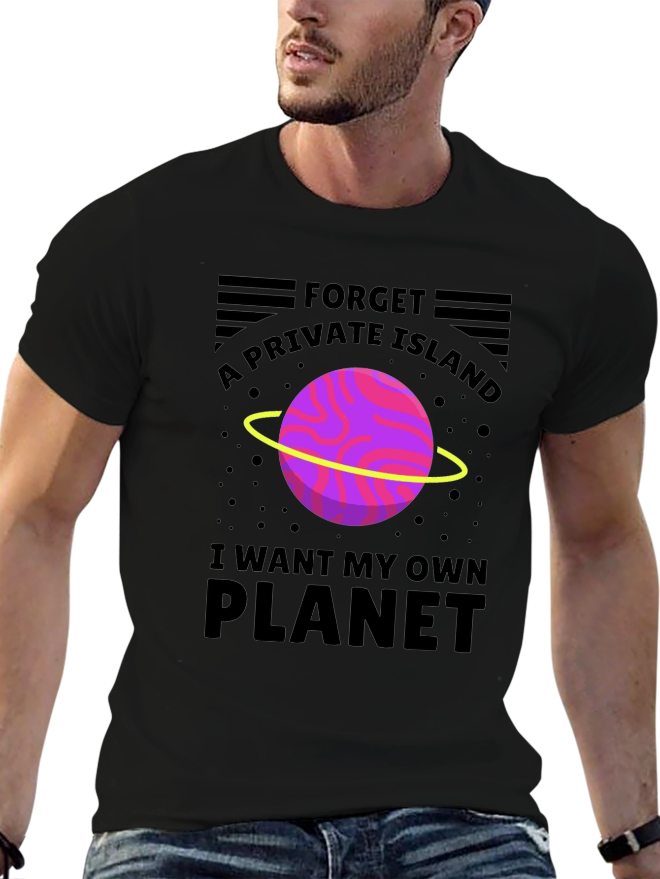 Own Planet T-Shirt: Private Island Alternative Graphic Tee