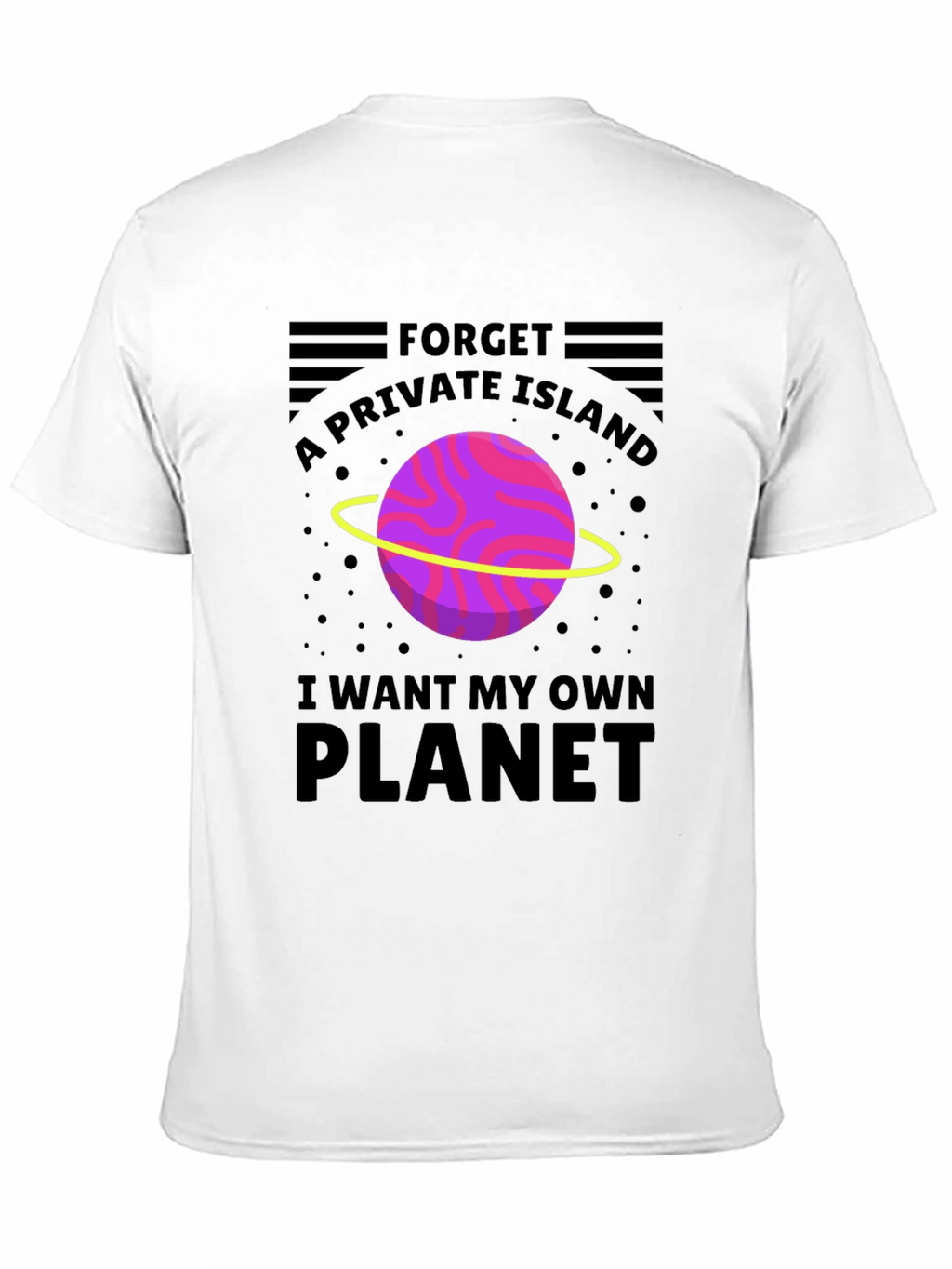 Own Planet T-Shirt: Private Island Alternative Graphic Tee