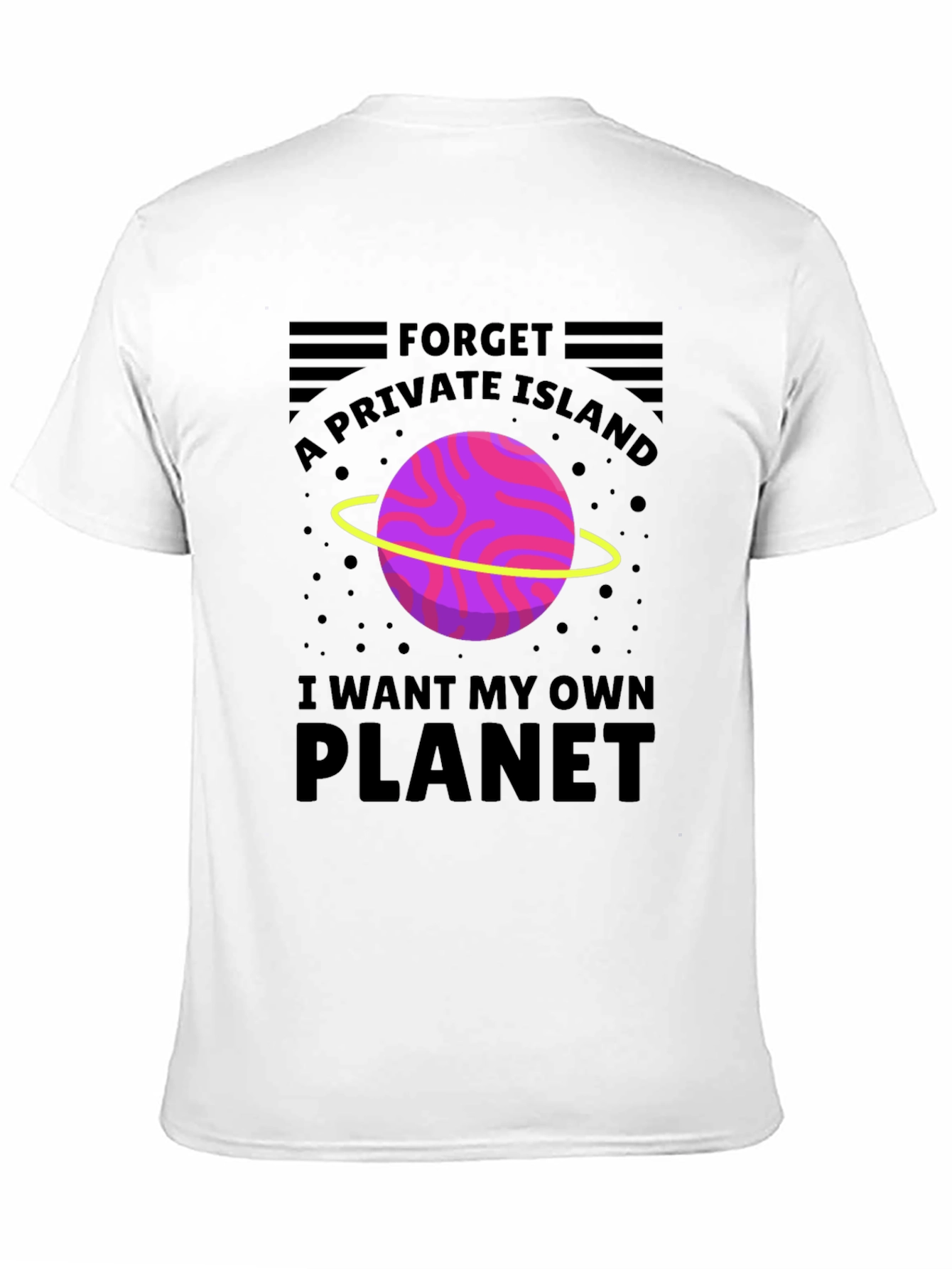 Own Planet T-Shirt: Private Island Alternative Graphic Tee