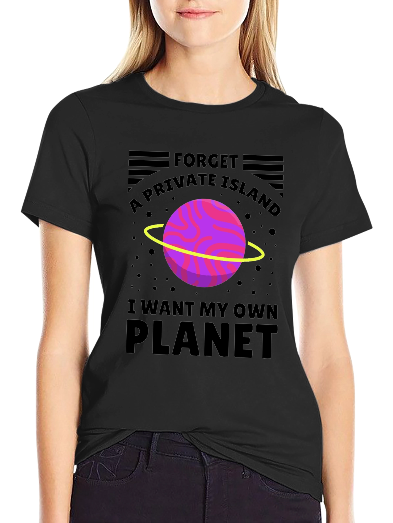 Own Planet T-Shirt: Private Island Alternative Graphic Tee