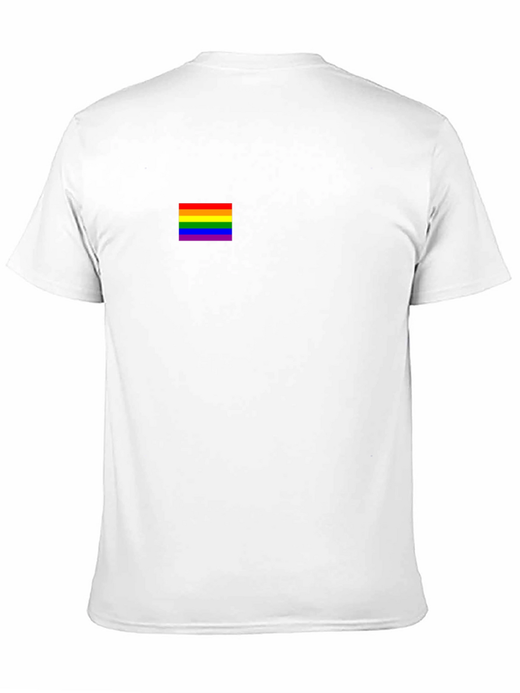 Pride Flag Black T-Shirt