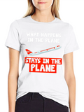 What Happens in The Plane T-Shirt
