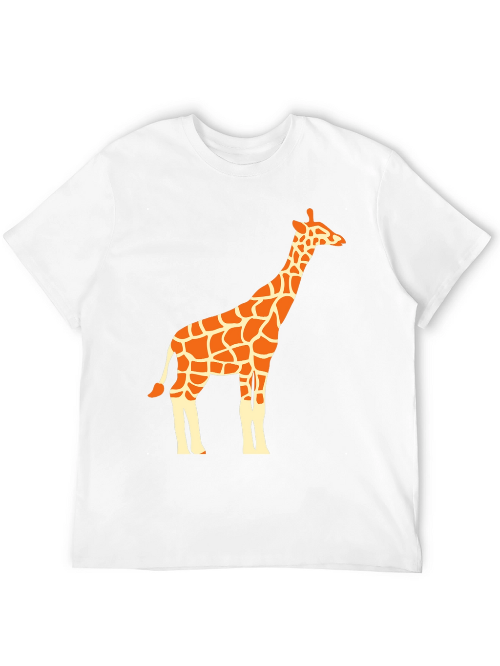 Giraffe Graphic Tee - Black Unisex T-Shirt