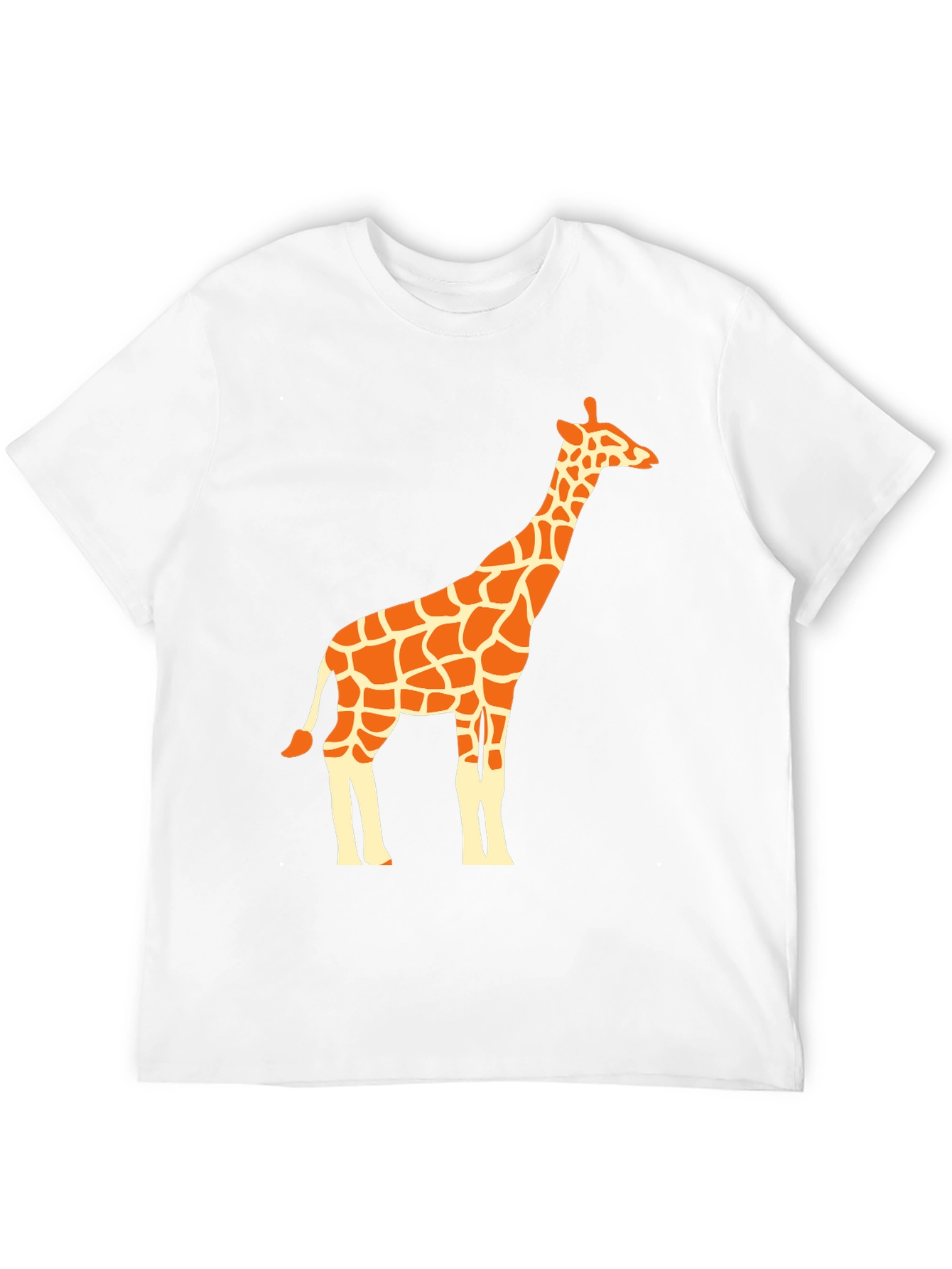 Giraffe Graphic Tee - Black Unisex T-Shirt