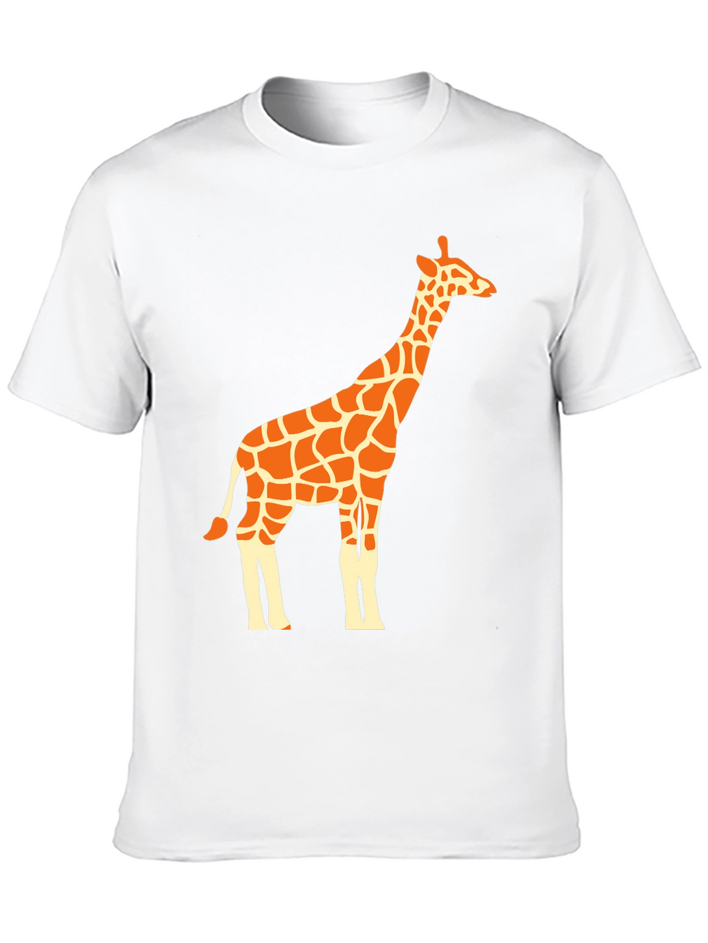 Giraffe Graphic Tee - Black Unisex T-Shirt