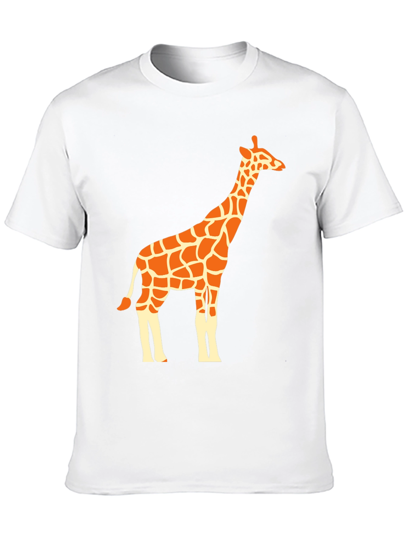 Giraffe Graphic Tee - Black Unisex T-Shirt
