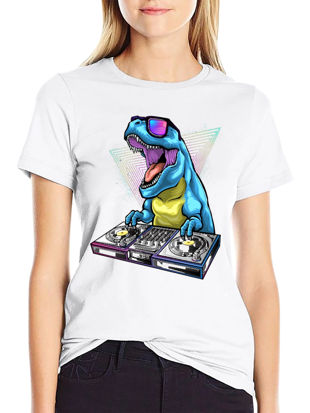 DJ Dinosaur Graphic Tee
