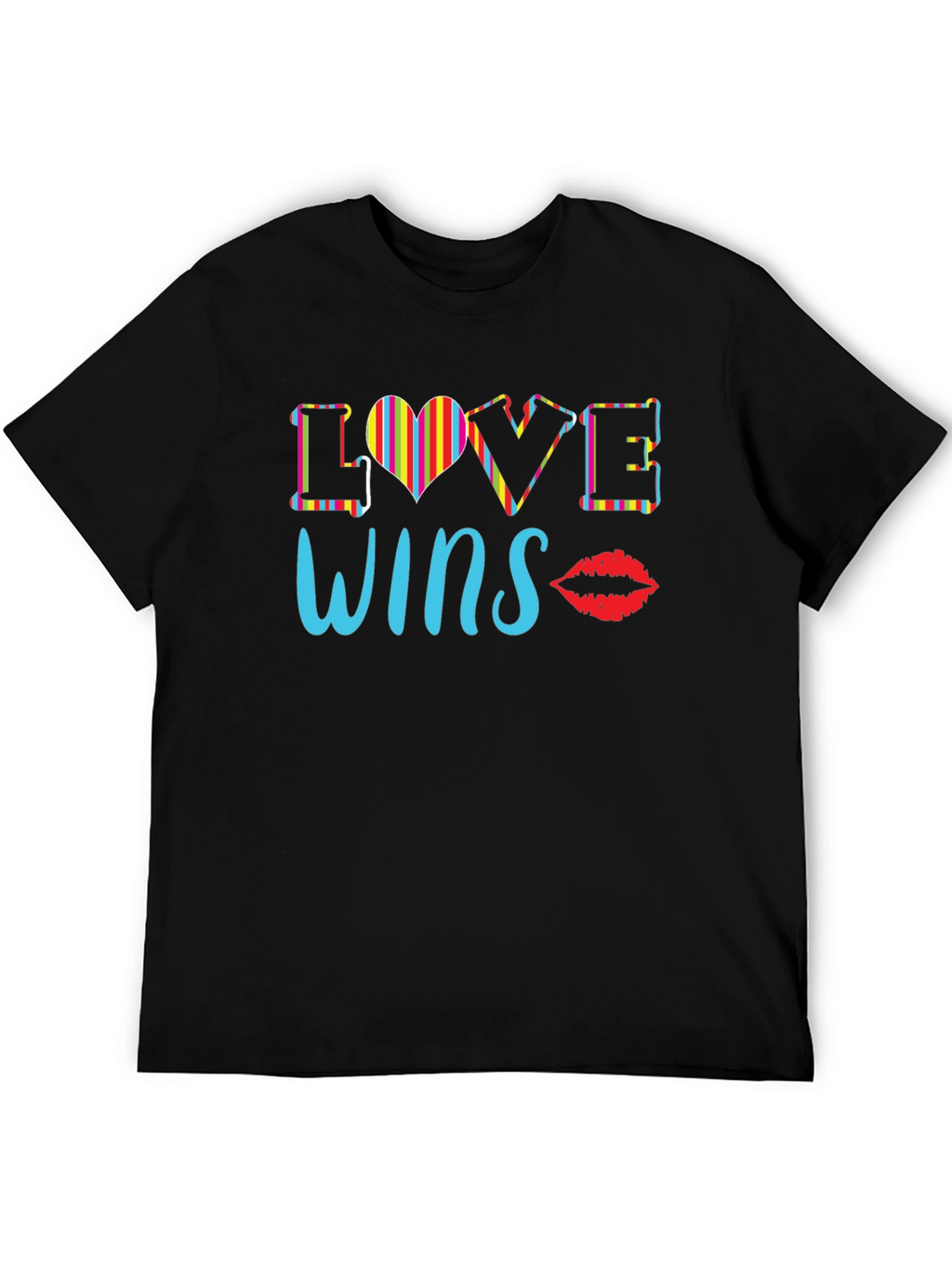 Love Wins Graphic Tee - Pride T-Shirt
