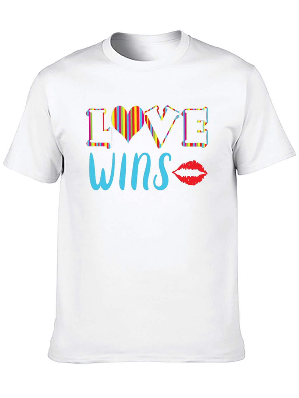 Love Wins Graphic Tee - Pride T-Shirt