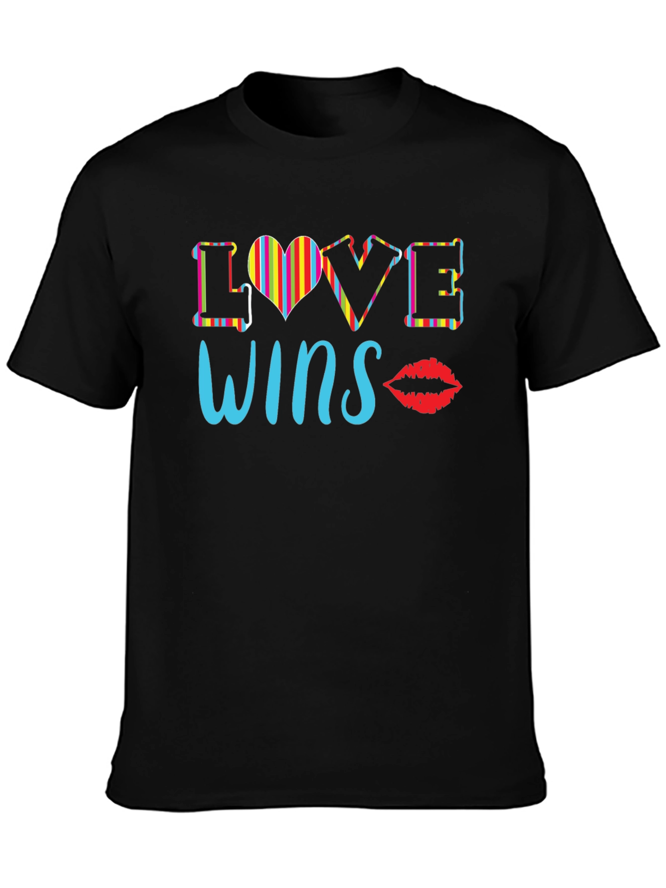 Love Wins Graphic Tee - Pride T-Shirt