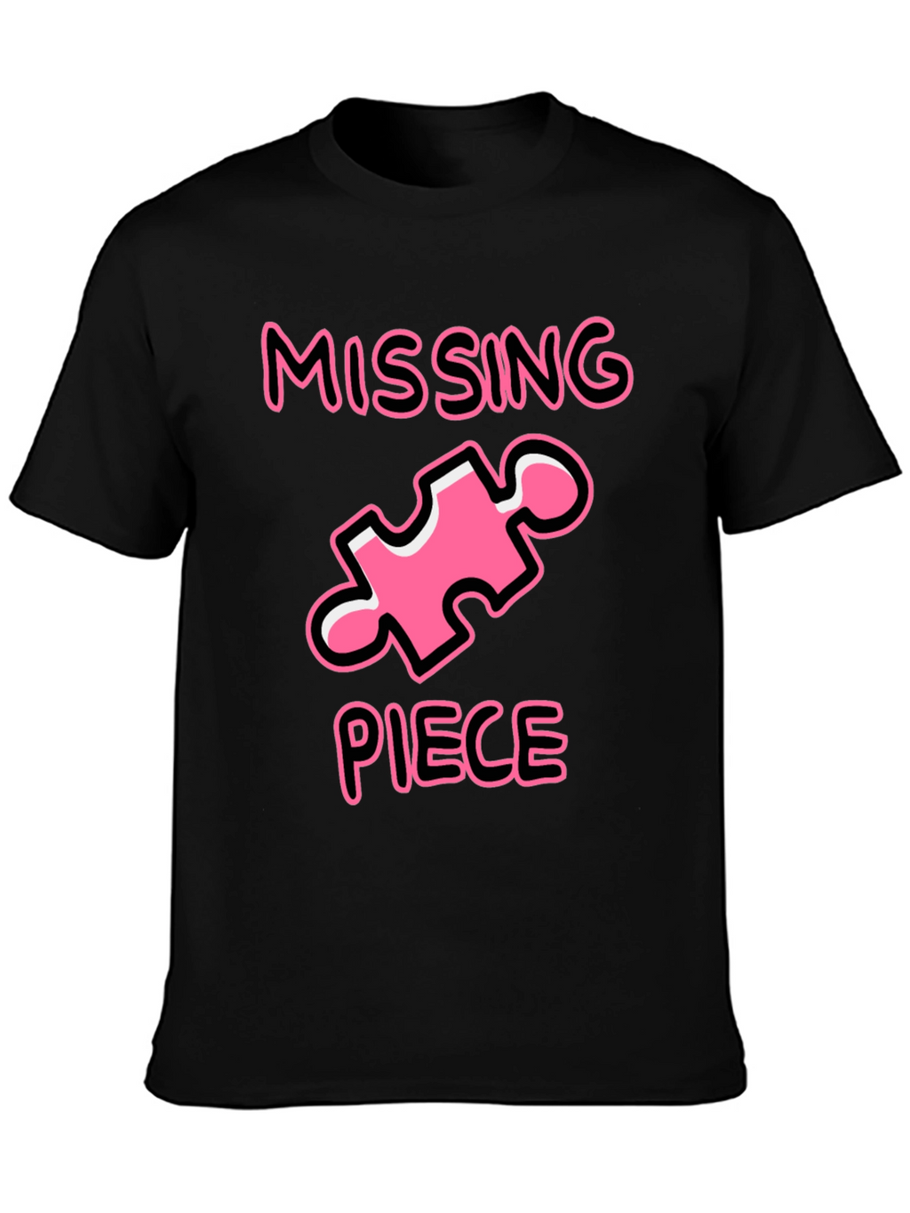 Missing Piece Graphic T-Shirt
